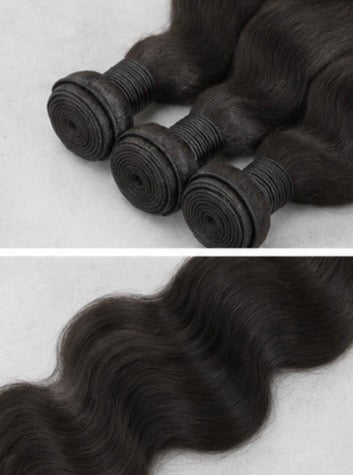 DD 14A RAW NATURAL BLACK BUNDLES