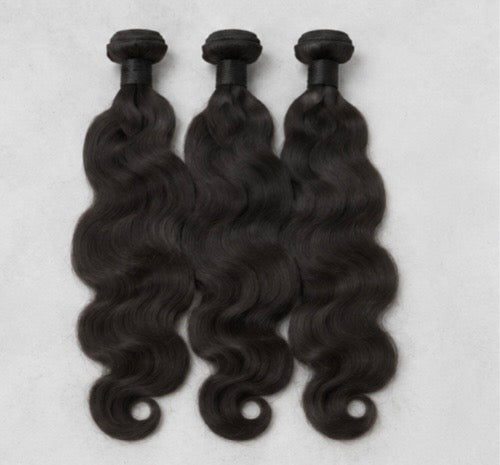 DD 14A RAW NATURAL BLACK BUNDLES